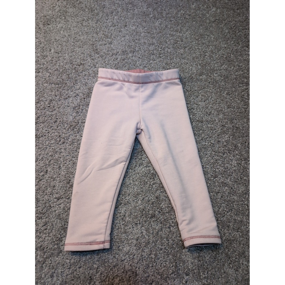 Let Them Be Little Pink Leggings Kids Size 2T Toddler Basic‎ Pocket